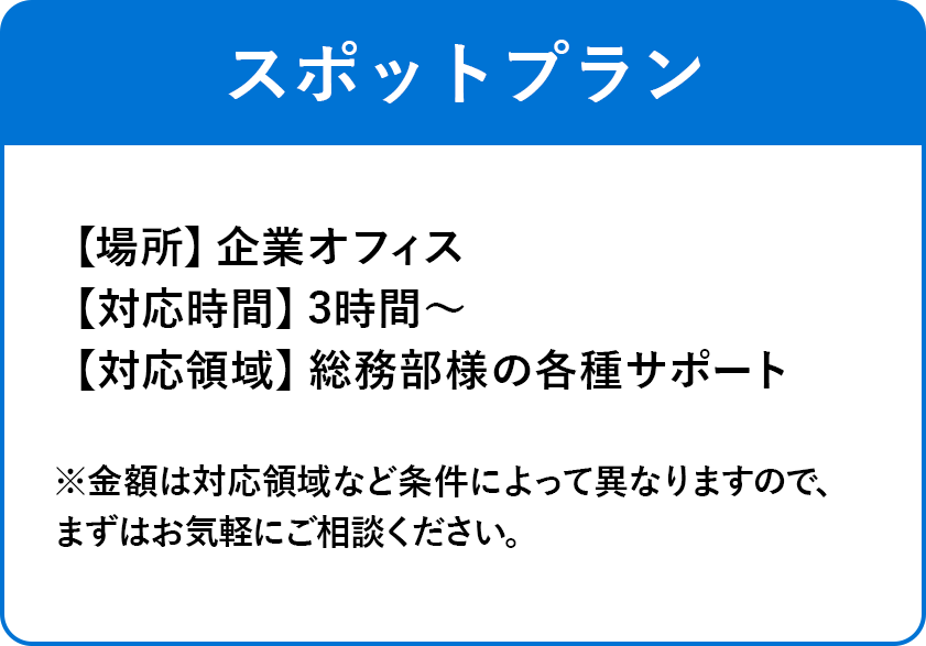 スポットプラン